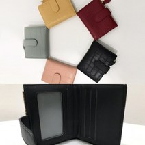 캣츠원피스 여자 악어 지퍼반지갑 카드 동전지갑