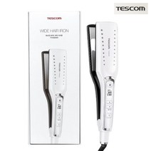 테스콤 판고데기 45mm 와이드 스트레이트 아이론 생머리 긴머리 고데기