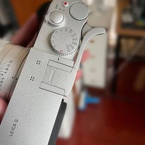 라이카 Q2 typ 116 카메라 엄지 그립 핫슈 미러리스 손잡이 탑핸들 dslr, 라이카 Q2 실버