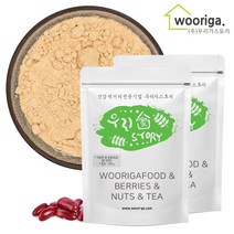 우리가스토리 국내산 볶은 팥가루 500g+500g 팥분말, 1개, 500g