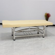 떄밀이 베드 스테인리스 목욕탕 사우나 마사지 세신 침대, 길이185폭70높이70m흰색 구멍없음