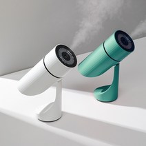 각도조절 무선 저소음 미니 가습기, 그린