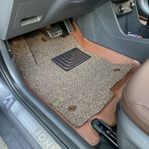 카마루 BMW 전차종 6D 입체매트-브라운브론즈, X7시리즈-G07 6인승1열2열3열