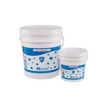 NCPAINT 엔씨 수성 탄성코트(백색) 4L 고신축성을 갖도록 제조된 수용성 도료, 단품, 4000ml