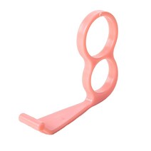 유니버설 폰 스탠드 그립 손가락 rring 지원 플라스틱 휴대폰 태블릿 브래킷, 분홍색