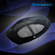 블루샤크 PCX 쿨시트 풀메쉬 3D쿠션 여름 에어쿨 시트커버 방석 맞춤형 7size, 4XL