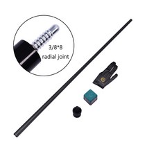 당구큐대 okhealing 탄소 섬유 큐 샤프트 블랙 기술 12.4mm 12.75mm, 10.5mm, 샤프트 방사형