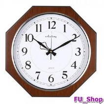 ForU691 무소음 벽시계 파이 팔각 원형벽시계 무소음벽시계 사무실벽시계 인테리어벽시계, 상세페이지 참조