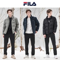 [휠라] 남성 익스클루시브 패딩 트레이닝수트 2종 (패딩+팬츠)