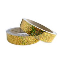 여민 홀로그램 테이프, 1개, 금색