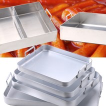 떡볶이판 업소용 떡볶이 철판 팬, 08-떡볶이판 2구 높은 3호