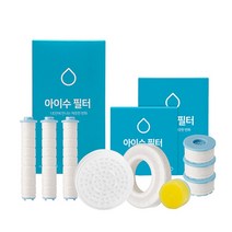 아이수 필터 샤워기필터 세면대필터 주방용필터, 03_주방핸디 리필 1box(4P)