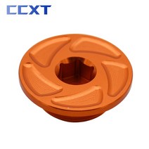 오토바이 엔진 점화 커버 플러그 KTM 690 DUKE Enduro/R SMC 2008-2023 790 890 950 990 1290 Super Adven, 01 Orange