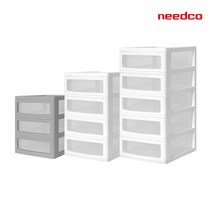 플라스틱 다용도 서랍장 사무실 팬트리 미니 수납 정리함, 그레이, 5단