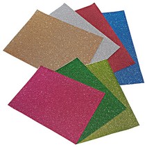 접착식 글리터펠트지 글리터시트지 네임핀만들기 7색상 (220mm x 310mm), 파랑