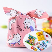 간식 보따리 꾸러미 생일 자축 구디백 답례품