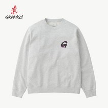 [그라미치] [공식] G로고 스웨트 맨투맨 Ash Heather