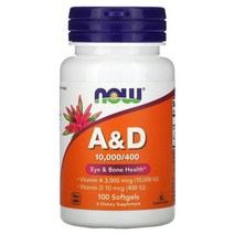 Now Foods (나우 푸드) NOW Foods A&D 소프트젤 100정, 2개