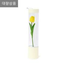 박스앤박스 한송이 플라워박스 꽃 상자 플라워 투명 꽃자재 선물 박스 꽃다발 포장, 1박스(10개입), 연노랑