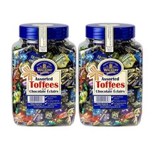 Walkers Toffees n Chocolate Eclairs 워커스 토피 초콜릿 초콜렛 에끌레어 1.25kg 2팩
