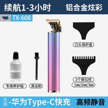 푸드트럭 전기 수염 면도기, tx-608 T자형 업그레이드 커터 헤드 + 배터