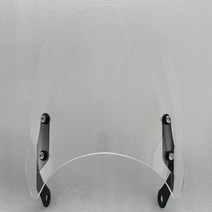 오토바이 보조스크린 윈드스크린 오토바이 윈드 실드 1999 - 2018 2020 가와사키 W800 W650 W 스크린 브래, 02 A Type Transparent