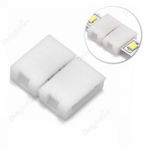 알루미늄 프로파일 3pcs 솔더리스 커넥터 2345 핀 LTX 모양 코너 LED 테이프 WS2812B 3528 5050 RGB Led 스트립 빛, I type, 2 pin 10mm