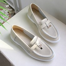 워크센스 여성 글라둥 컴포트 펀칭 슬립온