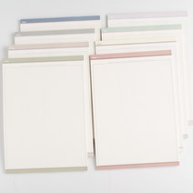 심플 대형 A4 떡메모지 다꾸 인스 공시생 공부 필기 모눈 대떡메 메모지 메모 노트 패드, 매그놀리아 화이트