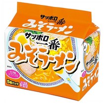삿포로이치방 미소라멘 된장라면 5식 x 3봉지, 1개