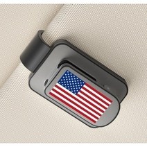 투임스 다용도 편리한 차량용 선글라스 안경 클립 거치대, 1개, 블랙