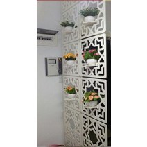 이동식 가벽 칸막이 간살 현관 사무실 공간분리 12 개몫 29cmx29cm 룸 나무, 화분, 29x29cm