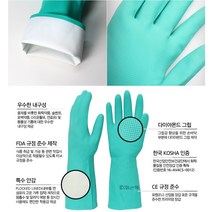(10켤레무료배송) 내산장갑 내화학장갑 KE60 방수장갑 RNF15, (10켤레) KE60 내산장갑 M