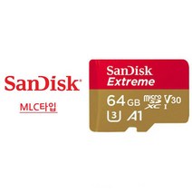 샌디스크 Reolink Argus 3 Pro Micro SD 64G 외장메모리카드 MLC방식 익스트림, 64GB