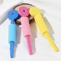 달자샵 3P+3P 셀프 헤어 스타일링 웨이브 롤 스펀지 세트 열손상없는 여신머리 웨이브, 1세트(3P)+1세트(3P)