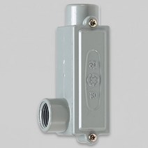 유니버설 엘보 주물 곤지레다 22mm LL형 알루미늄