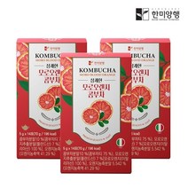 한미양행 상쾌한 모로오렌지 콤부차 콤부티 다이어트차 5g 14포 3박스