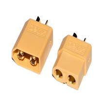 XT30 XT60 XT90 XT150 커넥터 DC잭 드론 RC카 배터리, 17.(AWG) XT60(암+숫)