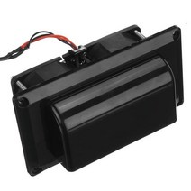 충전 송풍기 낙엽 청소 세차 엔진12V 캐러밴 Motorhome 트레일러 측면 공기 환기 배기 팬 송풍기 RV 흰색 D, 01 Black