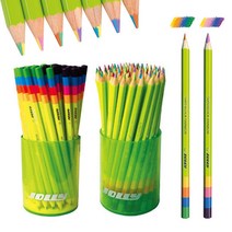 지구화학 졸리 레인보우 색연필 4색(60자루), ⁀‿⁀옵★