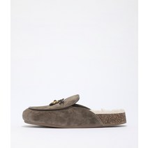 [국내매장 정품] 토리버치 TORY CHARM HEARLING MULE 868토리 참 시어링 뮬