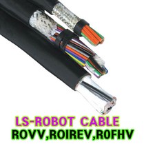 (국산) LS CABLE 가동형/ROBOLINE ROVV(저속용) AWG23(0.3SQ)x3C 200M/PVC절연체/내유 내열 난연 유연성PVC