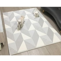 1+1 지그재그 140x200x1.0cm 아기매트1+1 놀이 맞춤 바닥쿠션 아파트 층간소음방지 유아 어린이집 거실 놀이방매트 유아매트 PVC매트 거실바닥매트 층간소음매트 거실매트 아기매트 놀이매트 층간소음해결방법 방음매트 어린이매트 소음방지매트, 05.그레이 (2장)