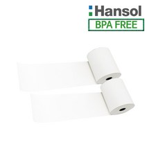 한솔정품 포스용지 79X60 40롤 무지 감열지 친환경영수증용지 카드단말기용지 카드용지 포스기 BPAFREE