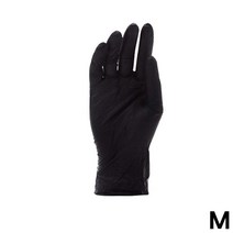 니트로장갑 검정고무장갑 보호 니트릴장갑 M 100p