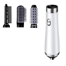 멀티 고데기 브러시 에어뽕 롤링 초슬림 청담동 헤어샵 돌돌말이 잘말리는 1200w 헤어, 하얀, 유럽 ​​연합