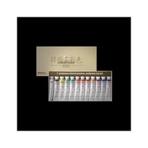 dn 신한 전문가한국화채색 20ml 12색 한국화물감, 단품