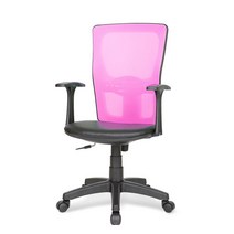 체어포커스 아이백 AI 기본형 의자 메쉬, 핑크