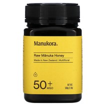 마누코라 MGO 50+ 멀티플로랄 마누카 허니, 500g, 1개