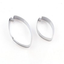 2 개/대 절단 다이 꽃 꽃잎 커터 주방 금형 퐁당 금형 공예 diy 웨딩 디저트 만들기 세트, type1